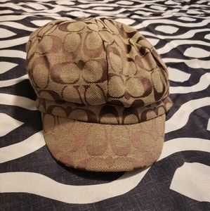 Coach newsboy cap